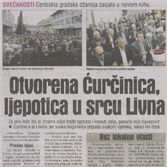 Otvorena Ćurčinica, ljepotica u srca Livna