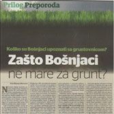 Zašto Bošnjaci ne mare za grunt?