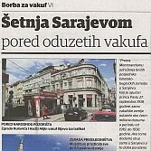 Šetnja Sarajevom pored oduzetih vakufa