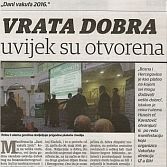 Vrata dobra uvijek su otvorena