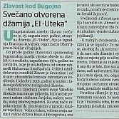 Svečano otvorena džamija "El-Uteka"