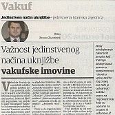 Važnost jedinstvenog načina uknjižbe vakufske imovine