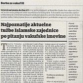 Najpoznatije aktuelne tužbe Islamske zajednice po pitanju vakufske imovine