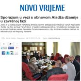 Sporazum u vezi s obnovom Aladža džamije u završnoj fazi