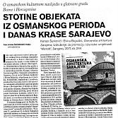 Stotine objekata iz Osmanskog perioda i danas krase Sarajevo