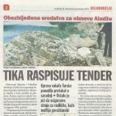 TIKA raspisuje tender