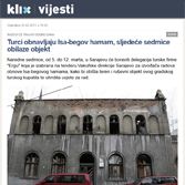 Turci obnavljaju Isa-begov hamam, sljedeće sedmice obilaze objekt
